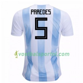 Argentinië Paredes 5 Thuis Shirt WK voetbal 2018